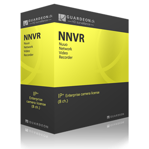 NNVR IP+ 8 CH. kamera licens 